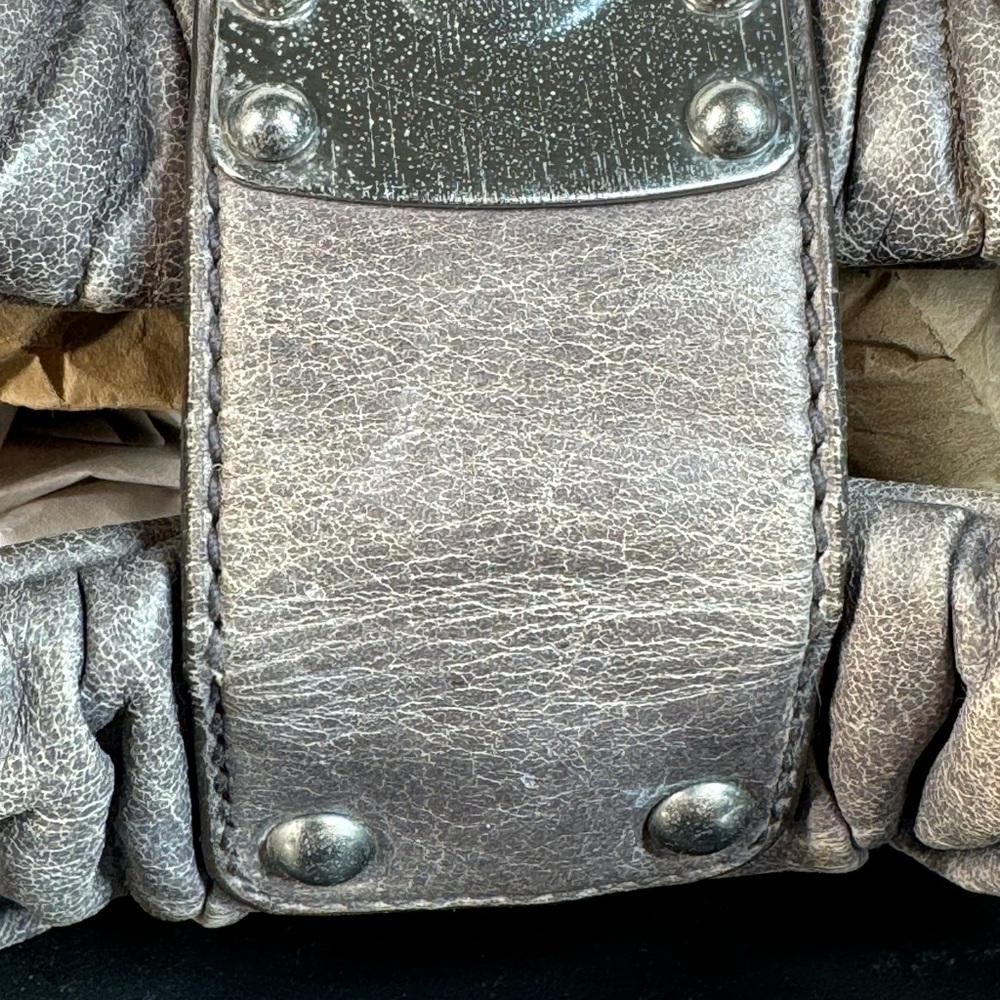 💛SOLD💛 MIU MIU Matelasse Nappa Leather Vintage Shoulder Bag with Key with COA - Picture 9 of 17
